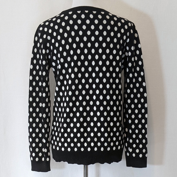 *SOLD* 41 Hawthorn Gideon Polka Dot Women's Sweater | L - Picture 4 of 7